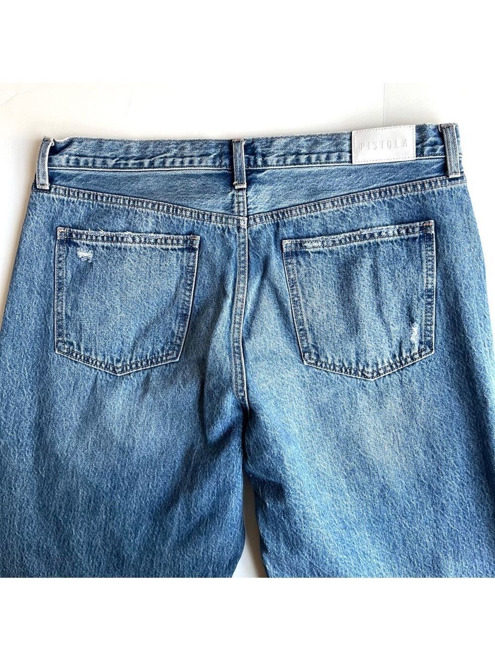 Pistola Bobbie Wide Leg Ankle Jeans - Picture 8 of 10
